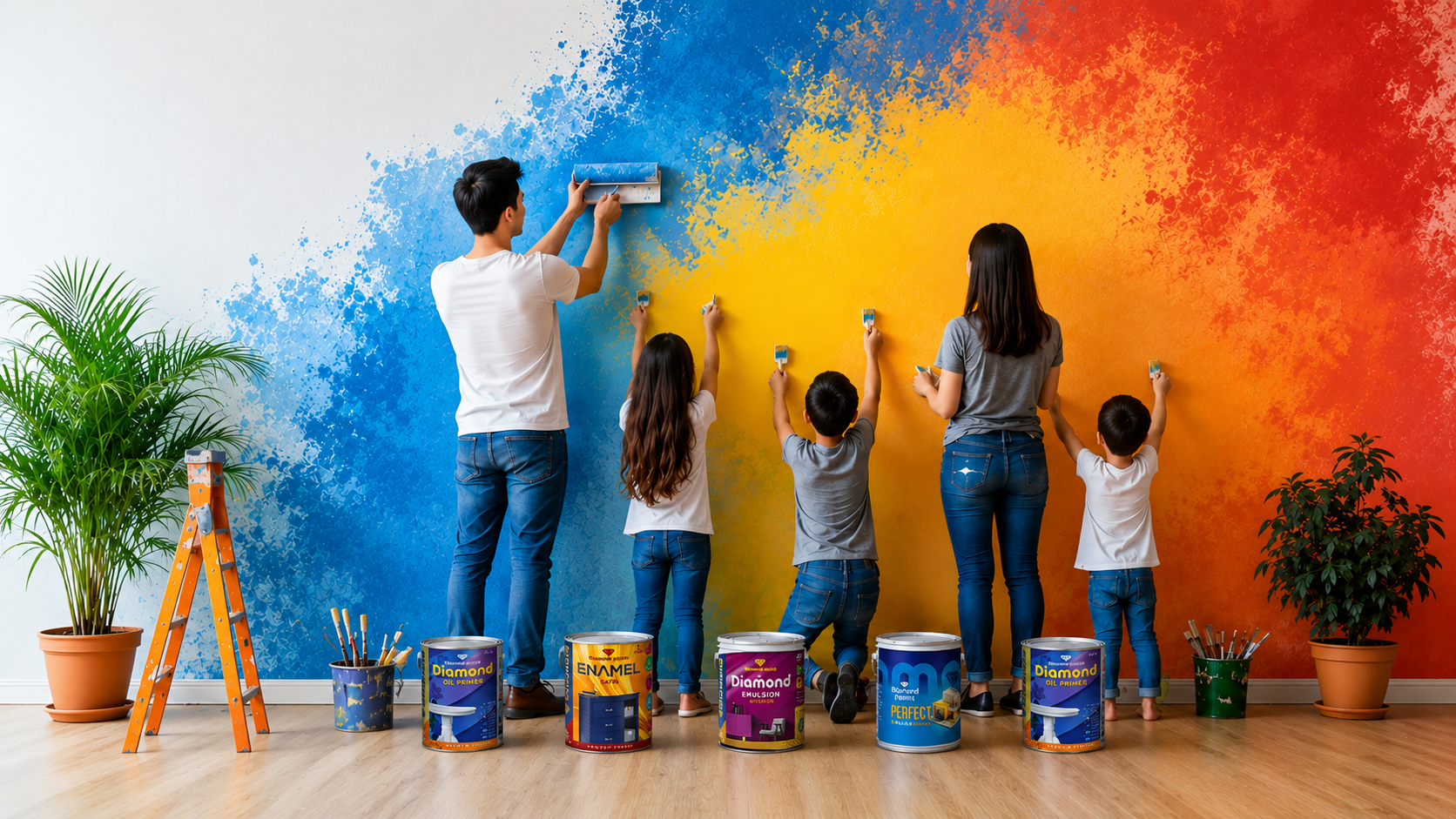 How to Stop Fungus and Dampness on Walls Using Diamond Paints