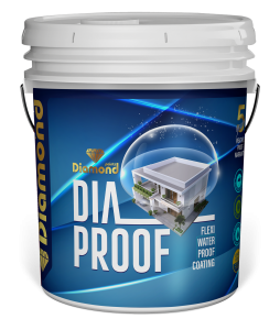 Diamond Dia-Proof protect damp proof exterior water proof coating. Diamond Paints best industrial paint manufactures in Kerala.