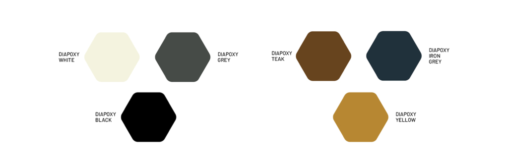 Diapoxy colors